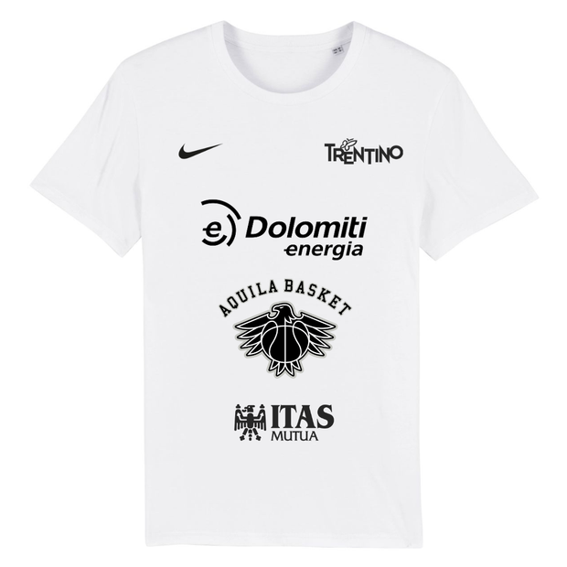 T-Shirt bianca da Allenamento Ufficiale 25-26