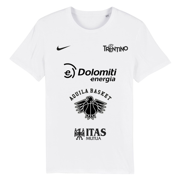 T-Shirt bianca da Allenamento Ufficiale 25-26