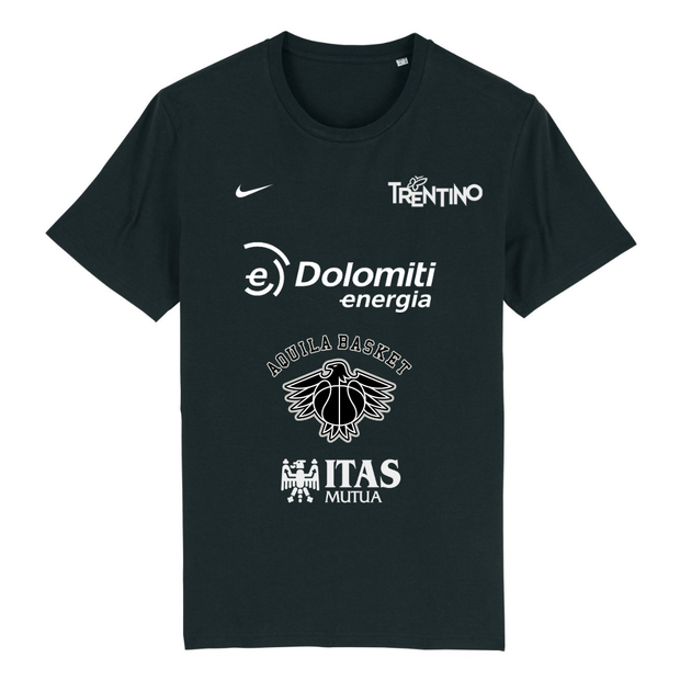 T-Shirt nera da Allenamento Ufficiale 25-26