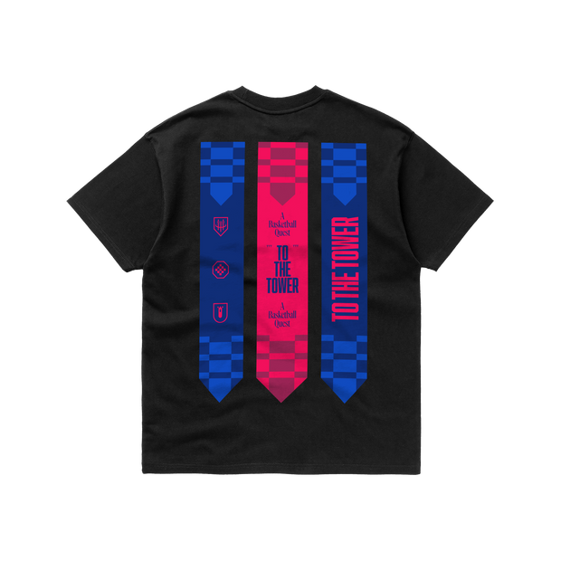 Tee To The Tower Black