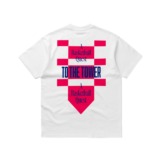 Tee To The Tower White