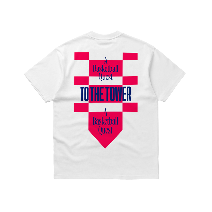 Tee To The Tower White