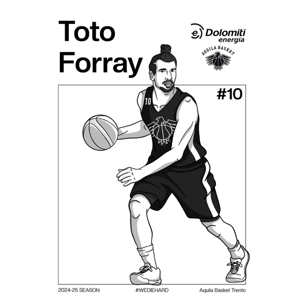 T-shirt Toto Forray Monochrome